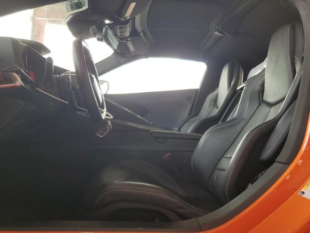1G1YA2D40R5122357 - 2024 CHEVROLET CORVETTE STINGRAY 1LT ORANGE photo 7