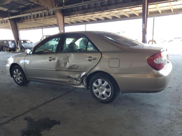 4T1BE32KX3U163130 - 2003 TOYOTA CAMRY LE თაფლისფერი ფოტო 2