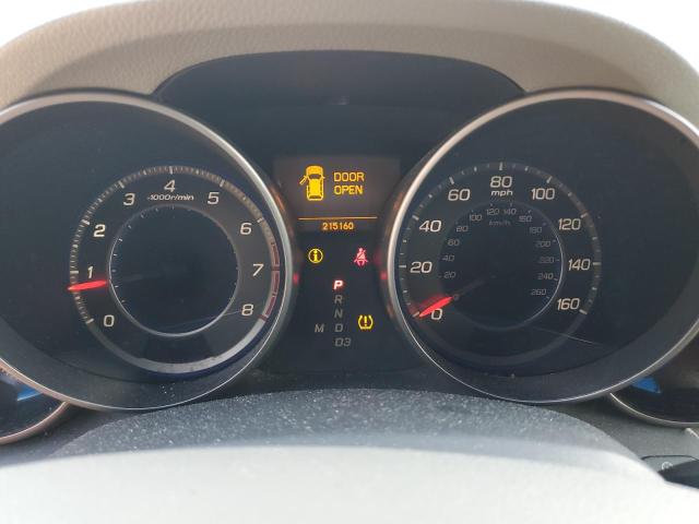 2HNYD28608H545810 - 2008 ACURA MDX TECHNOLOGY ნაცრისფერი ფოტო 9