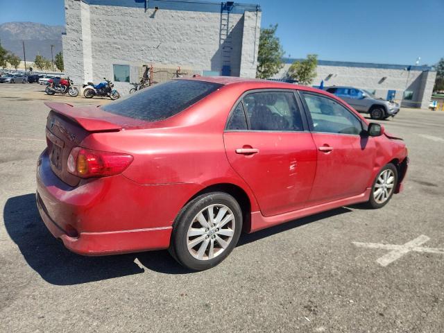 2T1BU4EE3AC402644 - 2010 TOYOTA COROLLA BASE 红色 照片 3
