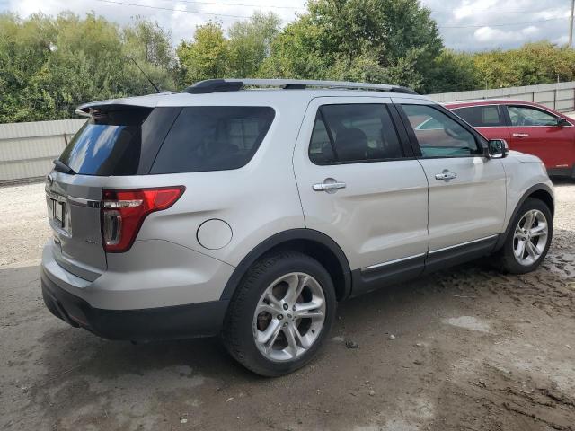 1FM5K8F89EGA63099 - 2014 FORD EXPLORER LIMITED SILVER photo 3