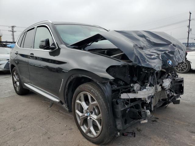 5UXTY3C01M9F66285 - 2021 BMW X3 SDRIVE30I BLACK photo 4