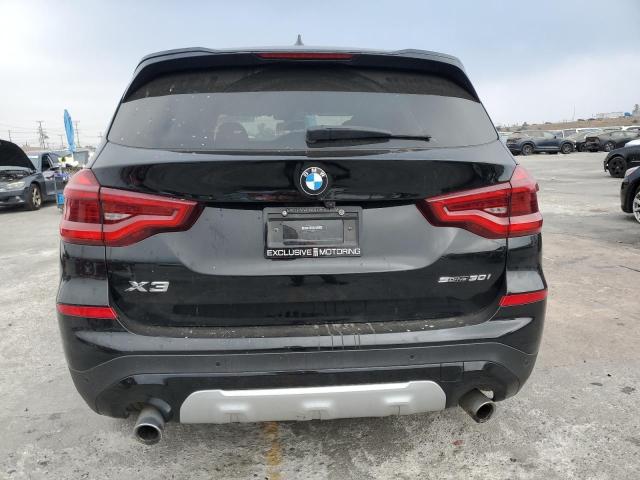5UXTY3C01M9F66285 - 2021 BMW X3 SDRIVE30I BLACK photo 6