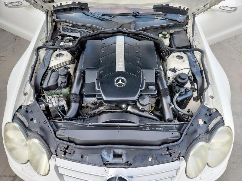 WDBSK75F33F060315 - 2003 MERCEDES-BENZ SL 500R თეთრი ფოტო 11