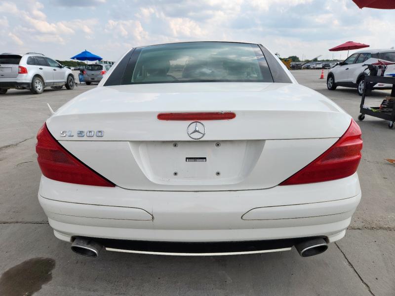 WDBSK75F33F060315 - 2003 MERCEDES-BENZ SL 500R თეთრი ფოტო 6