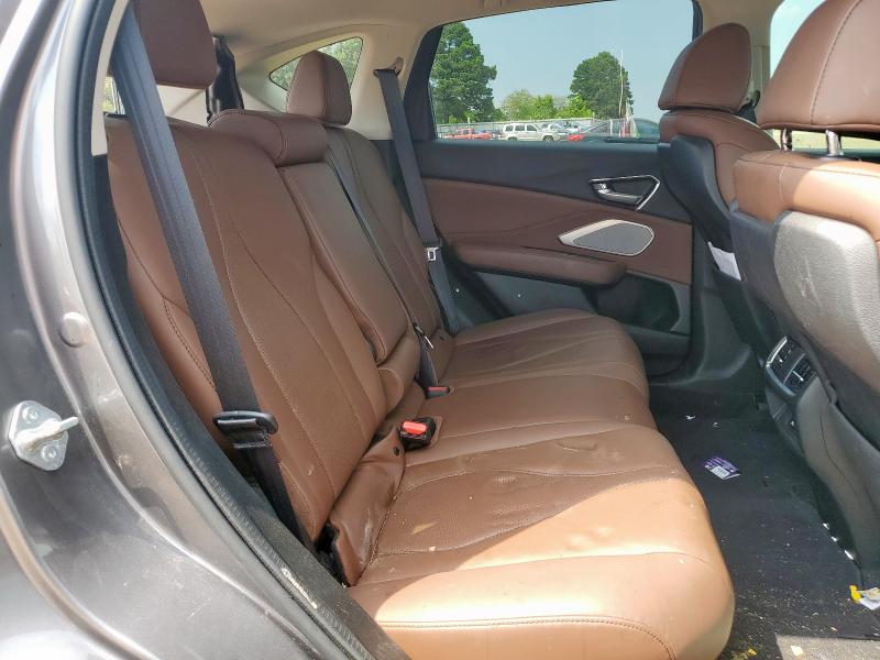 5J8TC1H57NL000109 - 2022 ACURA RDX TECHNOLOGY GRAY photo 10