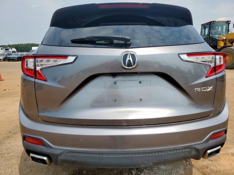 5J8TC1H57NL000109 - 2022 ACURA RDX TECHNOLOGY GRAY photo 6