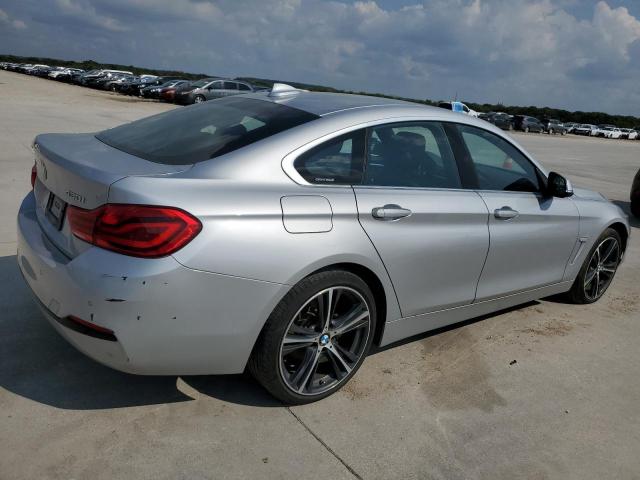 WBA4J3C55KBL09829 - 2019 BMW 430XI GRAN COUPE SILVER photo 3