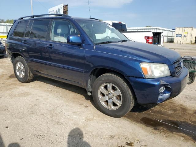 JTEGP21A470132617 - 2007 TOYOTA HIGHLANDER SPORT BLUE photo 4