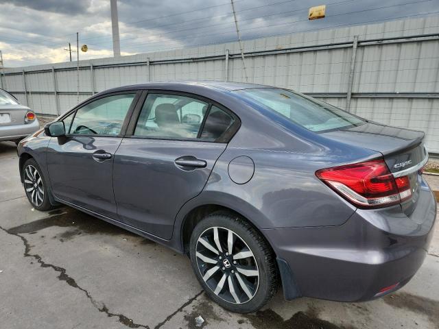 2HGFB2F93FH515117 - 2015 HONDA CIVIC EXL 灰色 照片 2