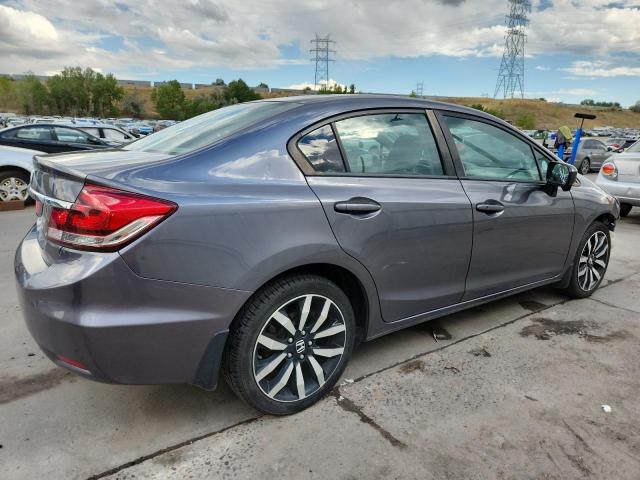 2HGFB2F93FH515117 - 2015 HONDA CIVIC EXL 灰色 照片 3