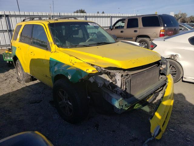 1FMCU49399KA88081 - 2009 FORD ESCAPE HYBRID YELLOW photo 4