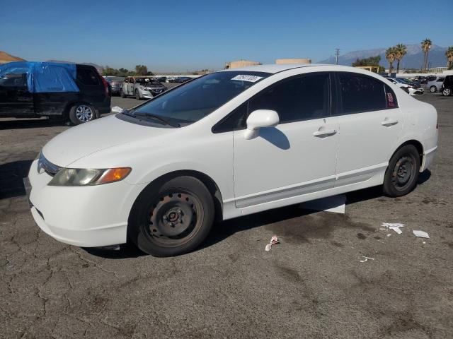 1HGFA16517L062887 - 2007 HONDA CIVIC LX WHITE photo 1