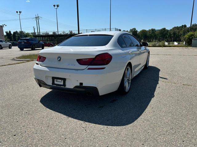 WBA6D0C53GD927807 - 2016 BMW 640 I GRAN COUPE WHITE photo 4