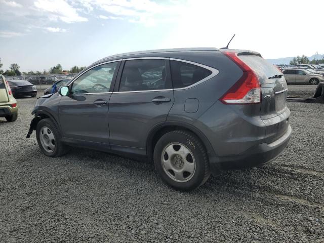 2HKRM4H79DH608726 - 2013 HONDA CR-V EXL GRAY photo 2