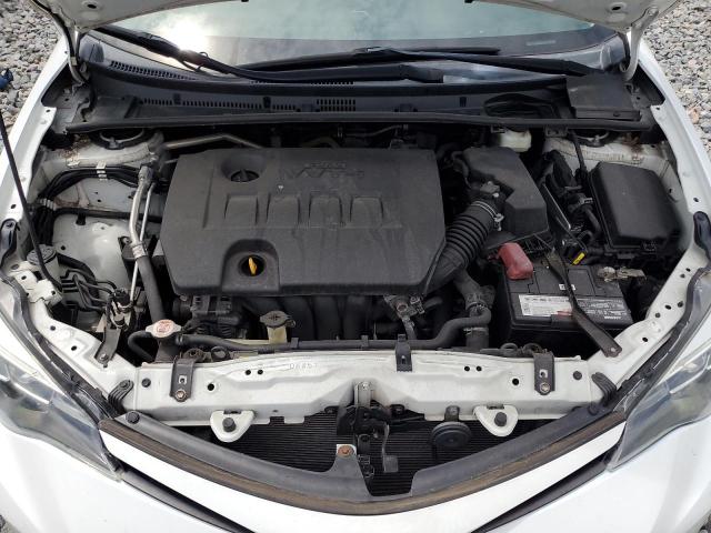 5YFBURHE0JP781725 - 2018 TOYOTA COROLLA L WHITE photo 11