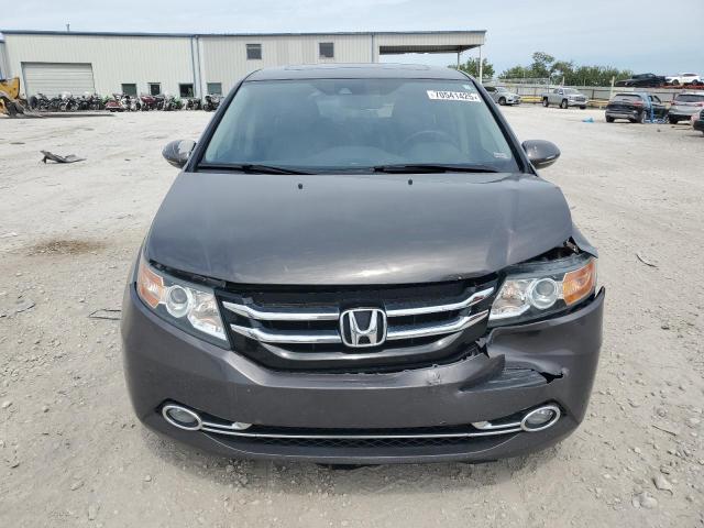 5FNRL5H93EB032500 - 2014 HONDA ODYSSEY TOURING GRAY photo 5