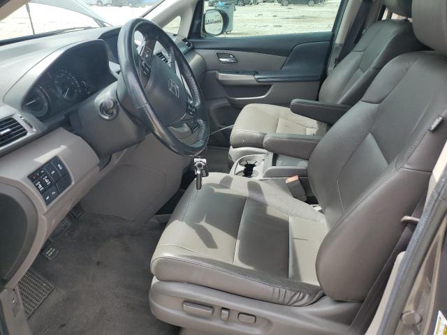 5FNRL5H93EB032500 - 2014 HONDA ODYSSEY TOURING GRAY photo 7