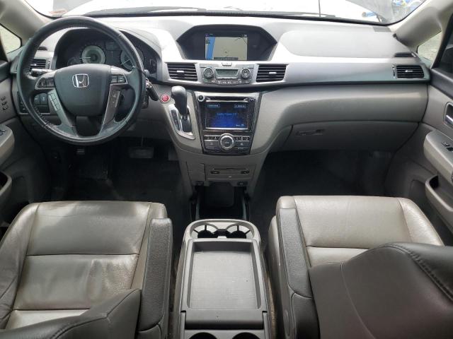 5FNRL5H93EB032500 - 2014 HONDA ODYSSEY TOURING GRAY photo 8