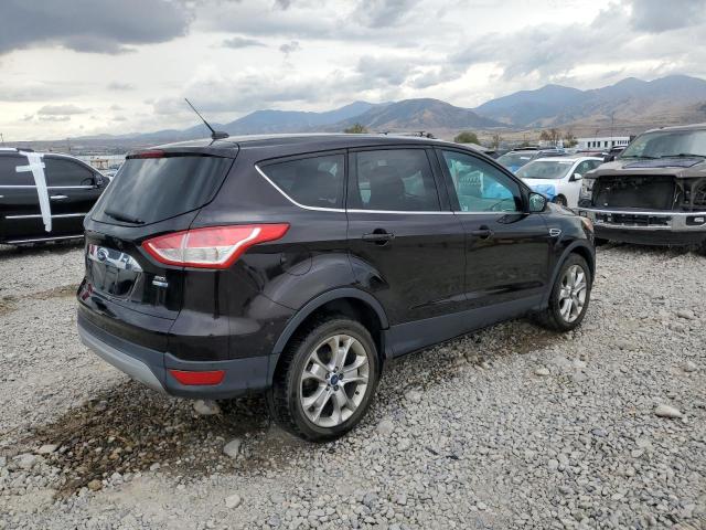 1FMCU9HX7DUD55314 - 2013 FORD ESCAPE SEL BLACK photo 3