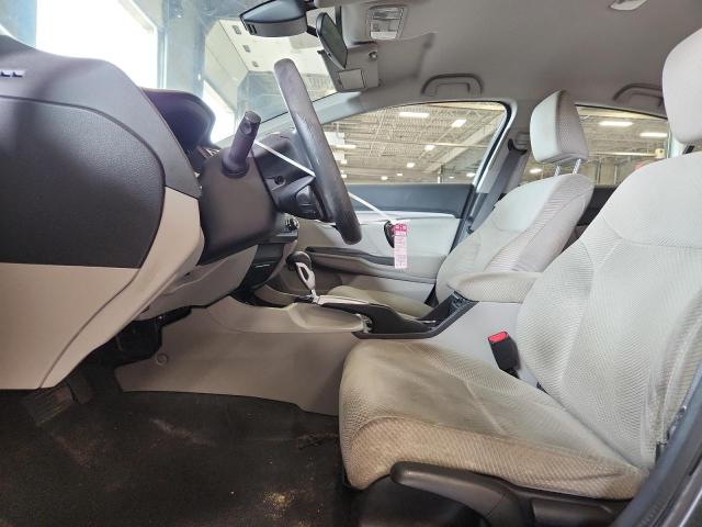 19XFB4F24DE003498 - 2013 HONDA CIVIC HYBRID GRAY photo 7