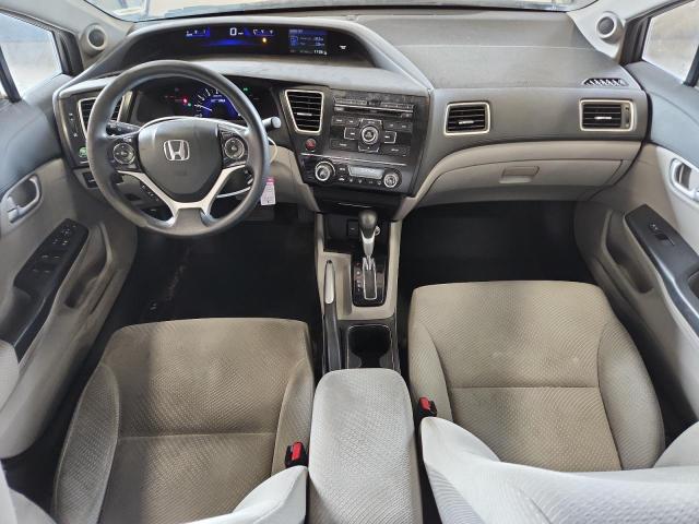 19XFB4F24DE003498 - 2013 HONDA CIVIC HYBRID GRAY photo 8