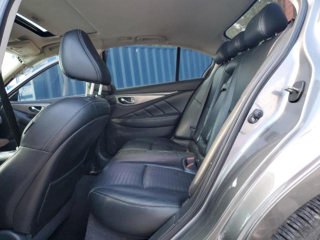 JN1BV7AP8EM670526 - 2014 INFINITI Q50 BASE GRAY photo 10