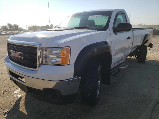 1GT322CGXEF173332 - 2014 GMC SIERRA K3500 WHITE photo 1