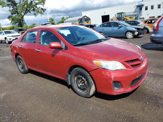 2T1BU4EE2CC823371 - 2012 TOYOTA COROLLA BASE RED photo 4