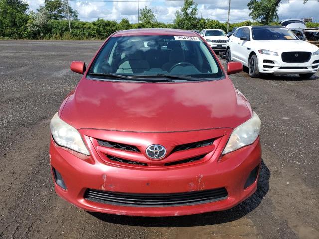 2T1BU4EE2CC823371 - 2012 TOYOTA COROLLA BASE RED photo 5