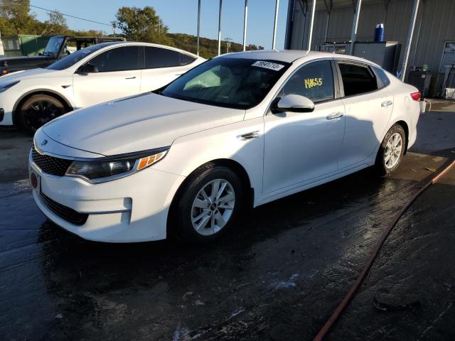 5XXGT4L38GG023361 - 2016 KIA OPTIMA LX WHITE photo 1