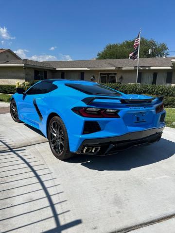 1G1YA2D48P5127478 - 2023 CHEVROLET CORVETTE STINGRAY 1LT BLUE photo 3