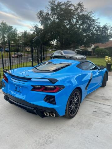 1G1YA2D48P5127478 - 2023 CHEVROLET CORVETTE STINGRAY 1LT BLUE photo 4