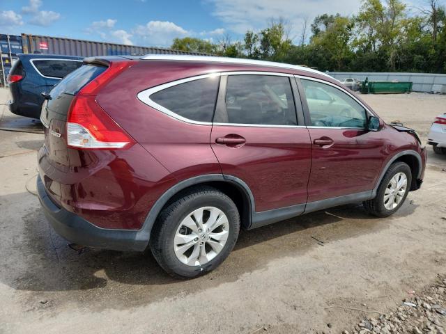 5J6RM4H71CL059317 - 2012 HONDA CR-V EXL 勃艮第红 照片 3