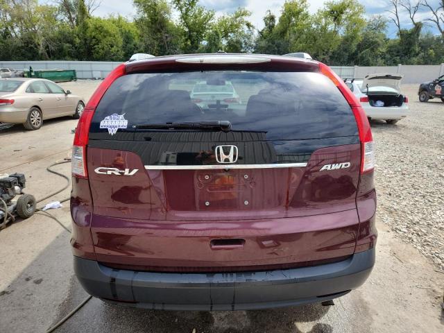 5J6RM4H71CL059317 - 2012 HONDA CR-V EXL 勃艮第红 照片 6