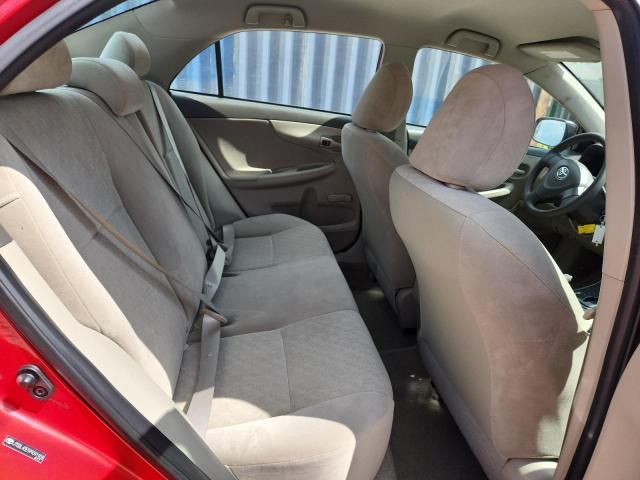 JTDBL40E599091908 - 2009 TOYOTA COROLLA BASE RED photo 10