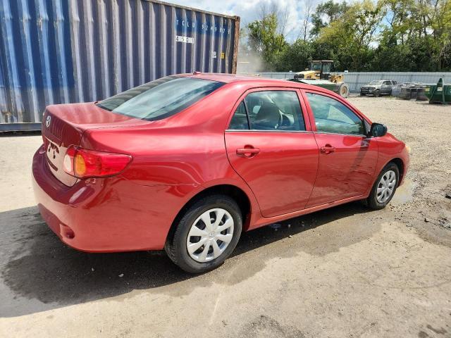 JTDBL40E599091908 - 2009 TOYOTA COROLLA BASE RED photo 3