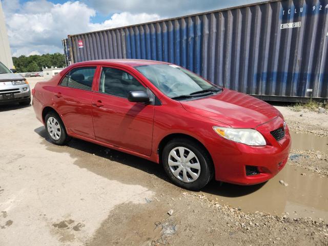 JTDBL40E599091908 - 2009 TOYOTA COROLLA BASE RED photo 4