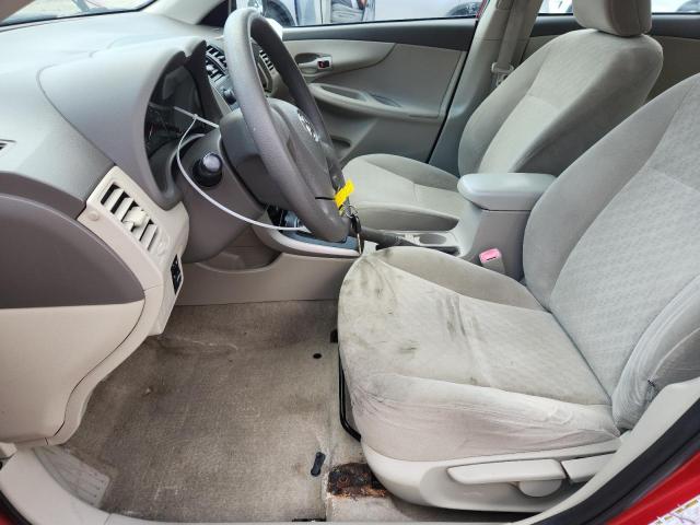 JTDBL40E599091908 - 2009 TOYOTA COROLLA BASE RED photo 7