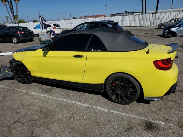 WBA1M1C55FV393217 - 2015 BMW M235I YELLOW photo 2