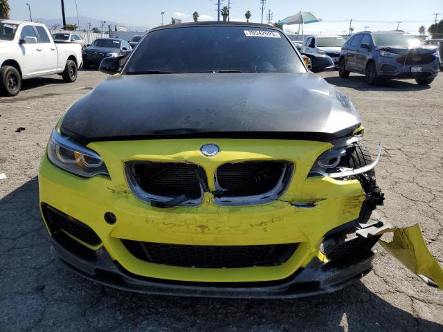 WBA1M1C55FV393217 - 2015 BMW M235I YELLOW photo 5