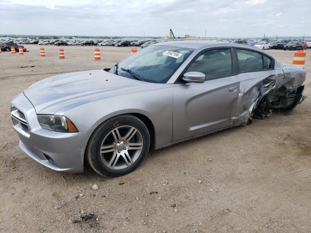 2C3CDXBG3DH719799 - 2013 DODGE CHARGER SE SILVER photo 1