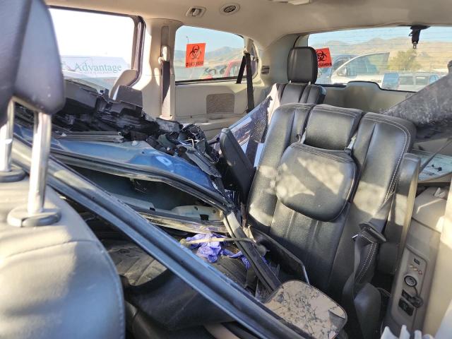 2C4RC1BG1ER203684 - 2014 CHRYSLER TOWN & COU TOURING BLUE photo 10