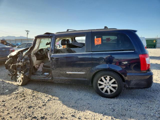 2C4RC1BG1ER203684 - 2014 CHRYSLER TOWN & COU TOURING BLUE photo 2