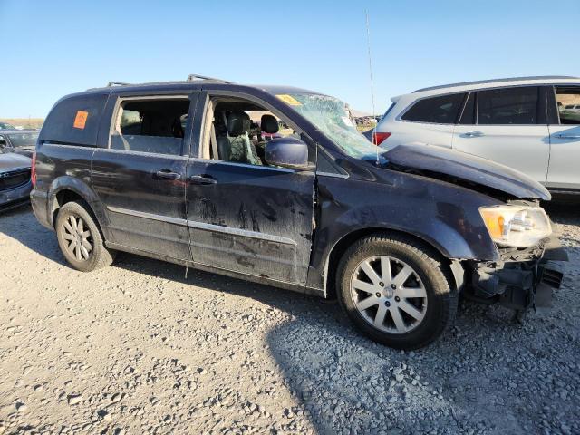 2C4RC1BG1ER203684 - 2014 CHRYSLER TOWN & COU TOURING BLUE photo 4