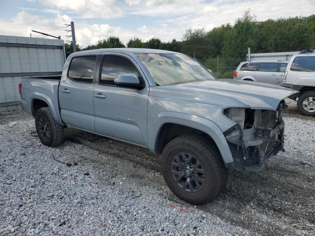 5TFAZ5CNXMX095453 - 2021 TOYOTA TACOMA DOUBLE CAB GRAY photo 4
