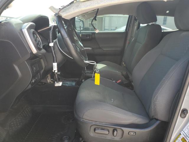 5TFAZ5CNXMX095453 - 2021 TOYOTA TACOMA DOUBLE CAB GRAY photo 7