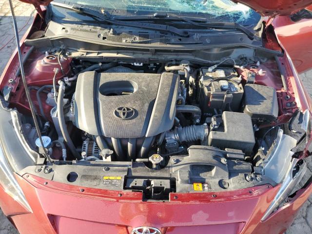 3MYDLBYV3KY509305 - 2019 TOYOTA YARIS L BURGUNDY photo 11