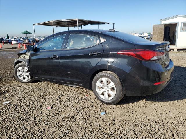 KMHDH4AE2GU542940 - 2016 HYUNDAI ELANTRA SE BLACK photo 2