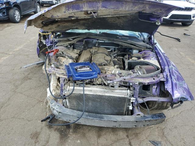 2C3CDZFJ6PH637927 - 2023 DODGE CHALLENGER R/T SCAT PACK PURPLE photo 11